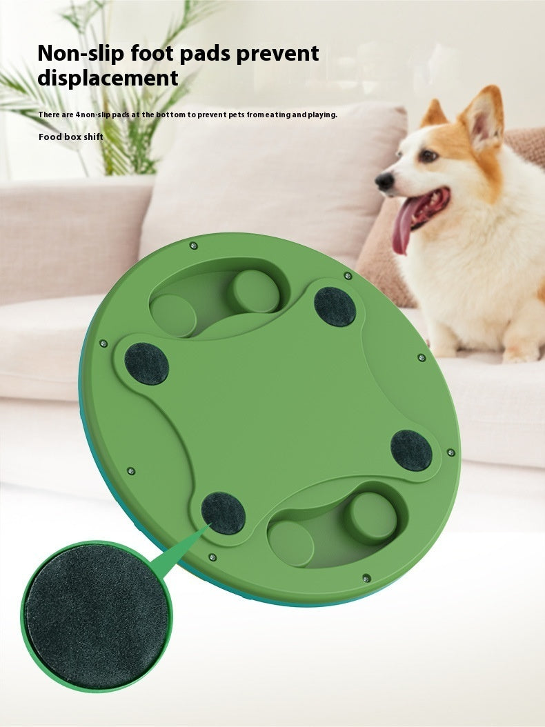 Interactive Dog Puzzle Toy food bowl For IQ Improvement And Slow Feeding Suitable For All Sizes Pets Nutritious Diet-Friendly Non-Electric Plastic Pets Game Pet Products