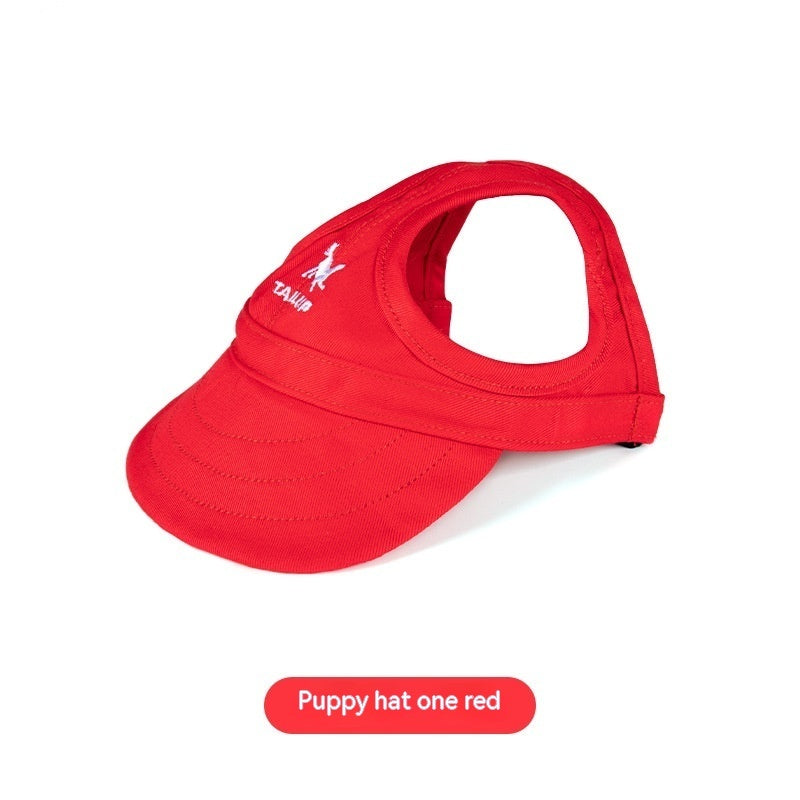 Pet Outdoor Supplies Puppy Peaked Baseball Cap