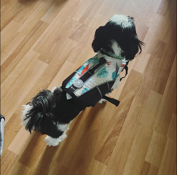 Professional Pet Life Vest Swimming Clothes Dog Outdoor Supplies Large Dog Buoyancy Swimsuit