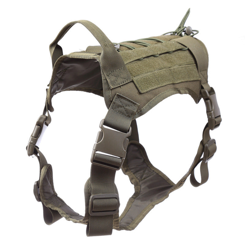 Military Fans Outdoor Tactics Dog Clothes Tactical Pet Vest Camouflage Dog Vest Pet Supplies Tactical Dog Vest