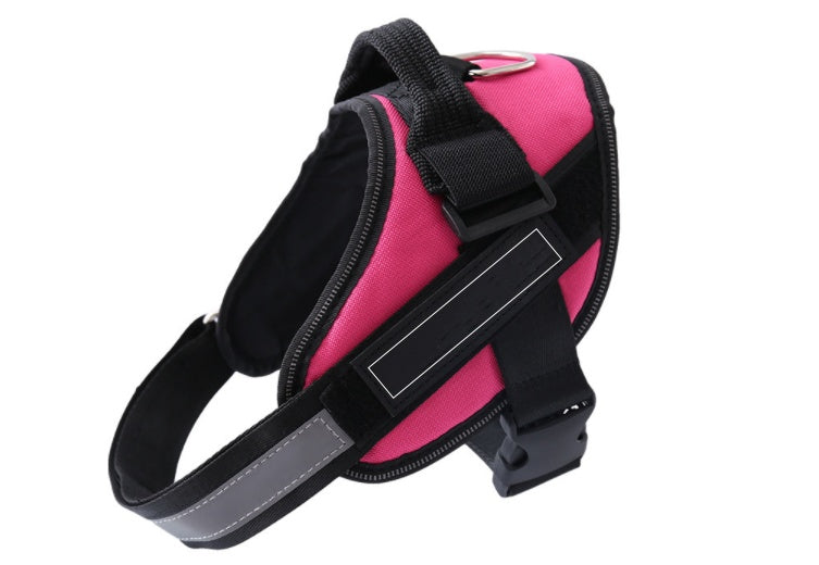 Adjustable Pet Harness For Dog Vest ID Custom Patch Outdoor Walking Dog Supplies