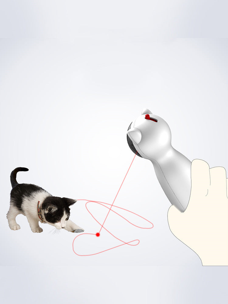 Automatic Cat Toys Interactive Smart Teasing Pet LED Laser Funny