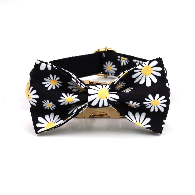 Daisy Dog Collar Pet Anti-lost Zinc Alloy