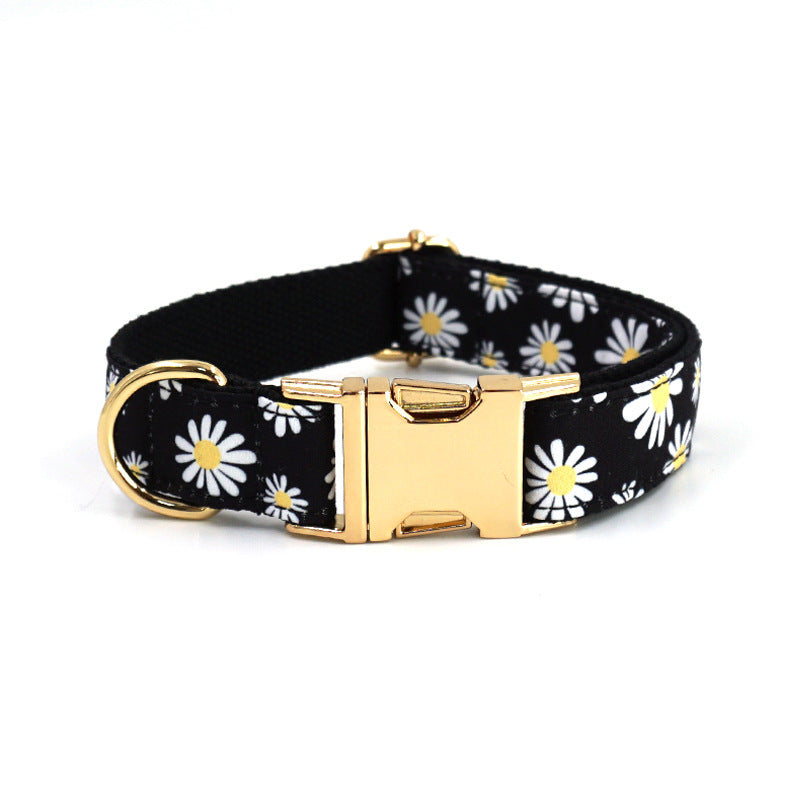 Daisy Dog Collar Pet Anti-lost Zinc Alloy